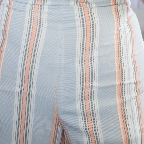 🍑 Just Peachy Striped Blue Wide Leg Jumpsuit 🍑 - Picture 3 of 3